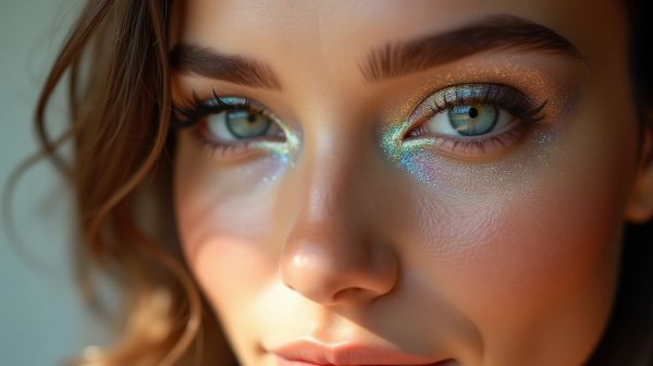 Comment bien utiliser le maquillage paillettes yeux pour briller