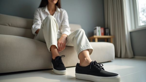 Quel style adopter avec des baskets noires pour femme ?