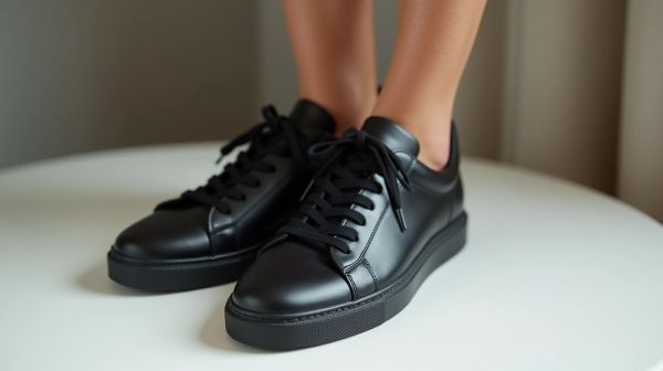 Quel style adopter avec des baskets noires pour femme ?